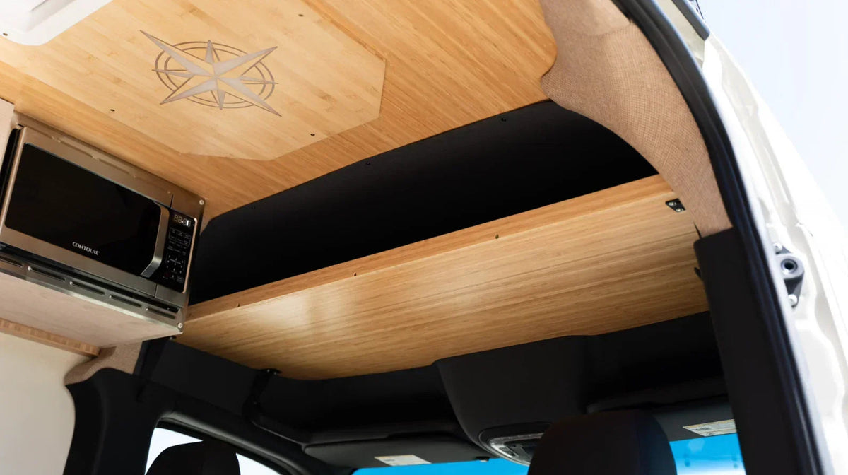 SV Sprinter Van Overhead Cab Shelf Sandy Vans