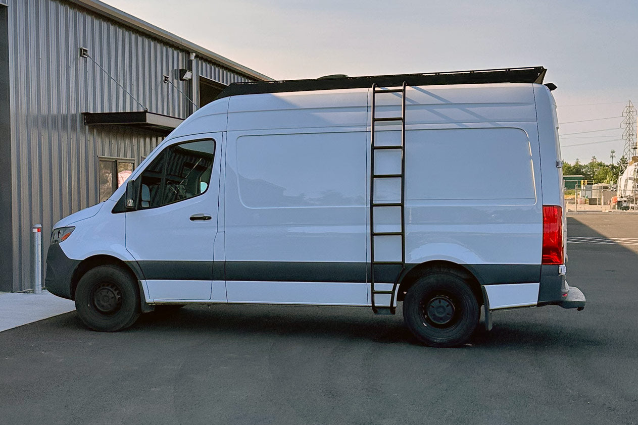 Sprinter Wheel Wrap Side Ladder