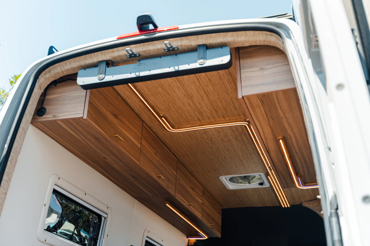 Sunset LED Strip Lighting Sandy Vans