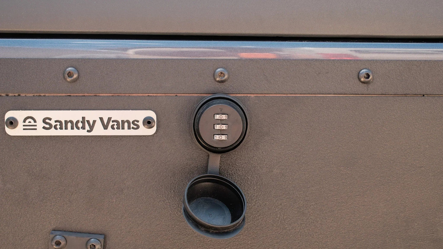 SV Below Deck Storage Locker Sandy Vans
