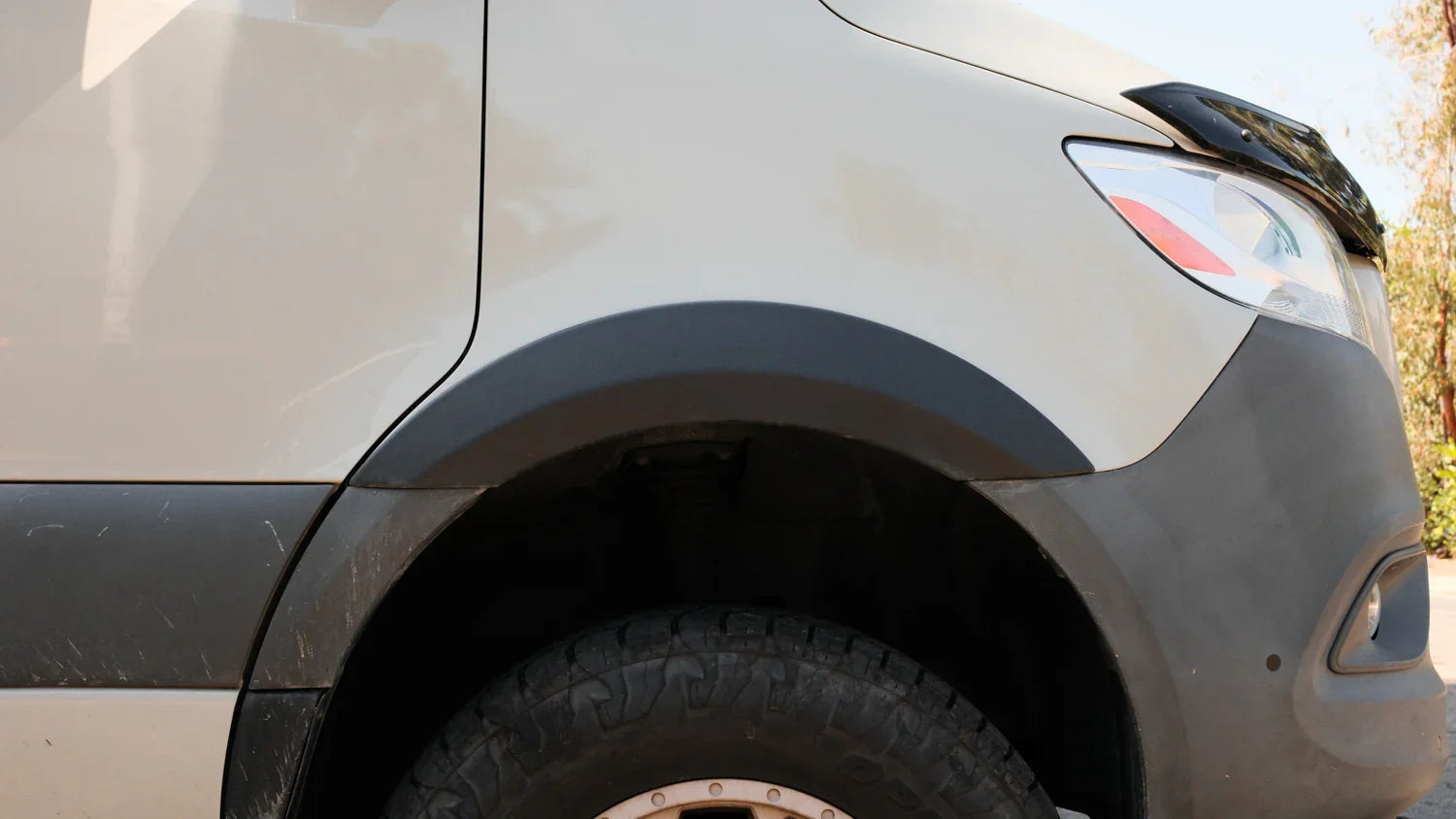 Sprinter Fender Flares | Factory Finish, Real Protection Sandy Vans