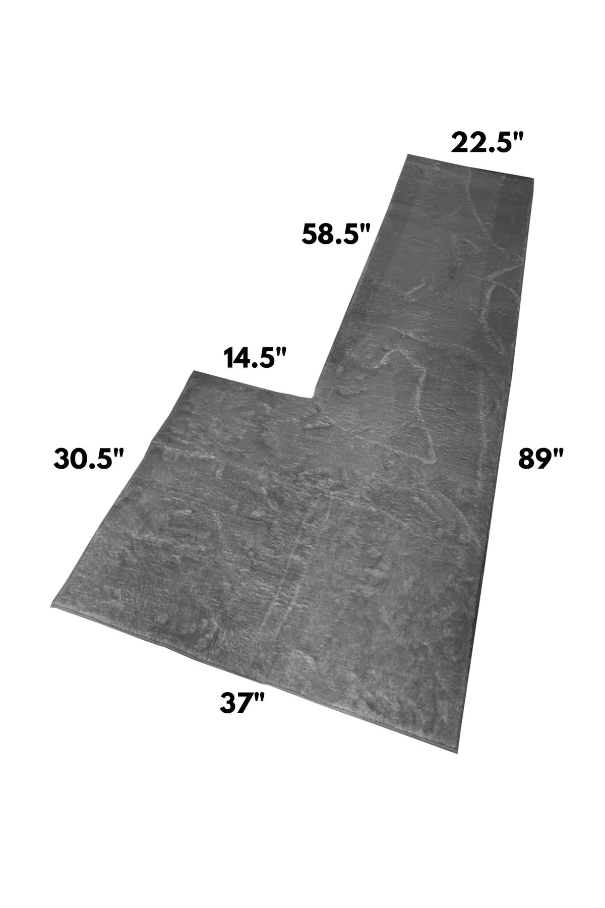 SV L-Shaped Sprinter Van Washable Rug Sandy Vans