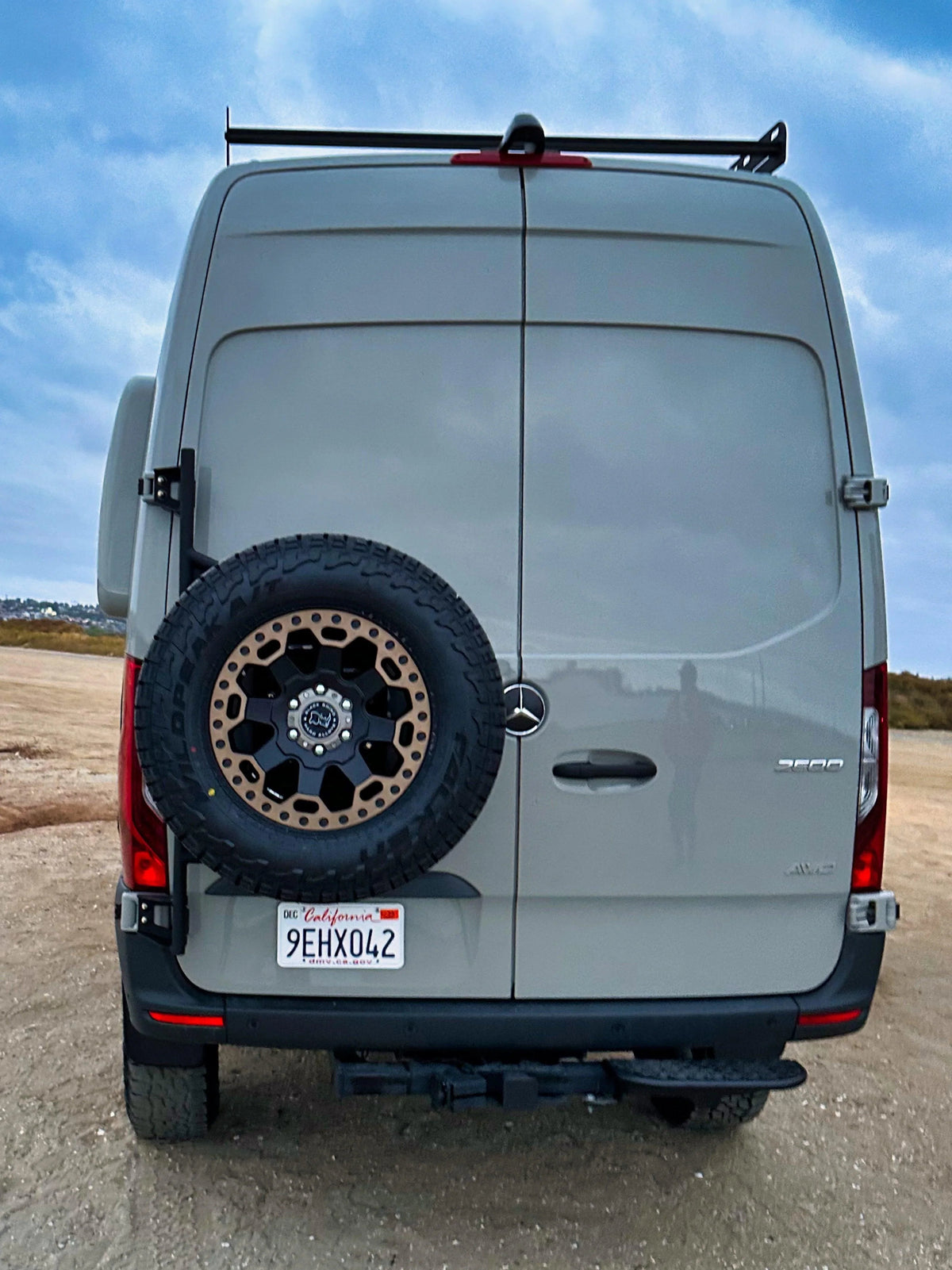 SV Spare Tire Bracket Sandy Vans