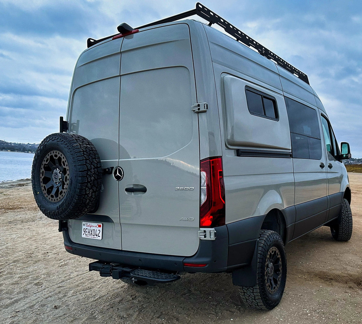 SV Spare Tire Bracket Sandy Vans
