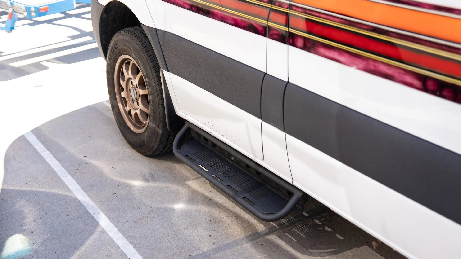SV Sprinter Van Side Steps Sandy Vans