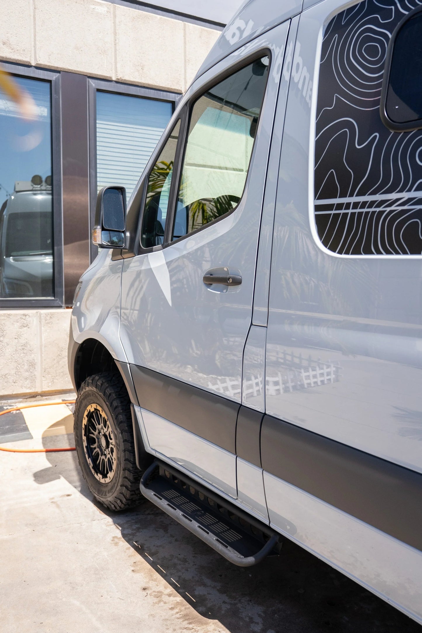 SV Sprinter Van Side Steps Sandy Vans