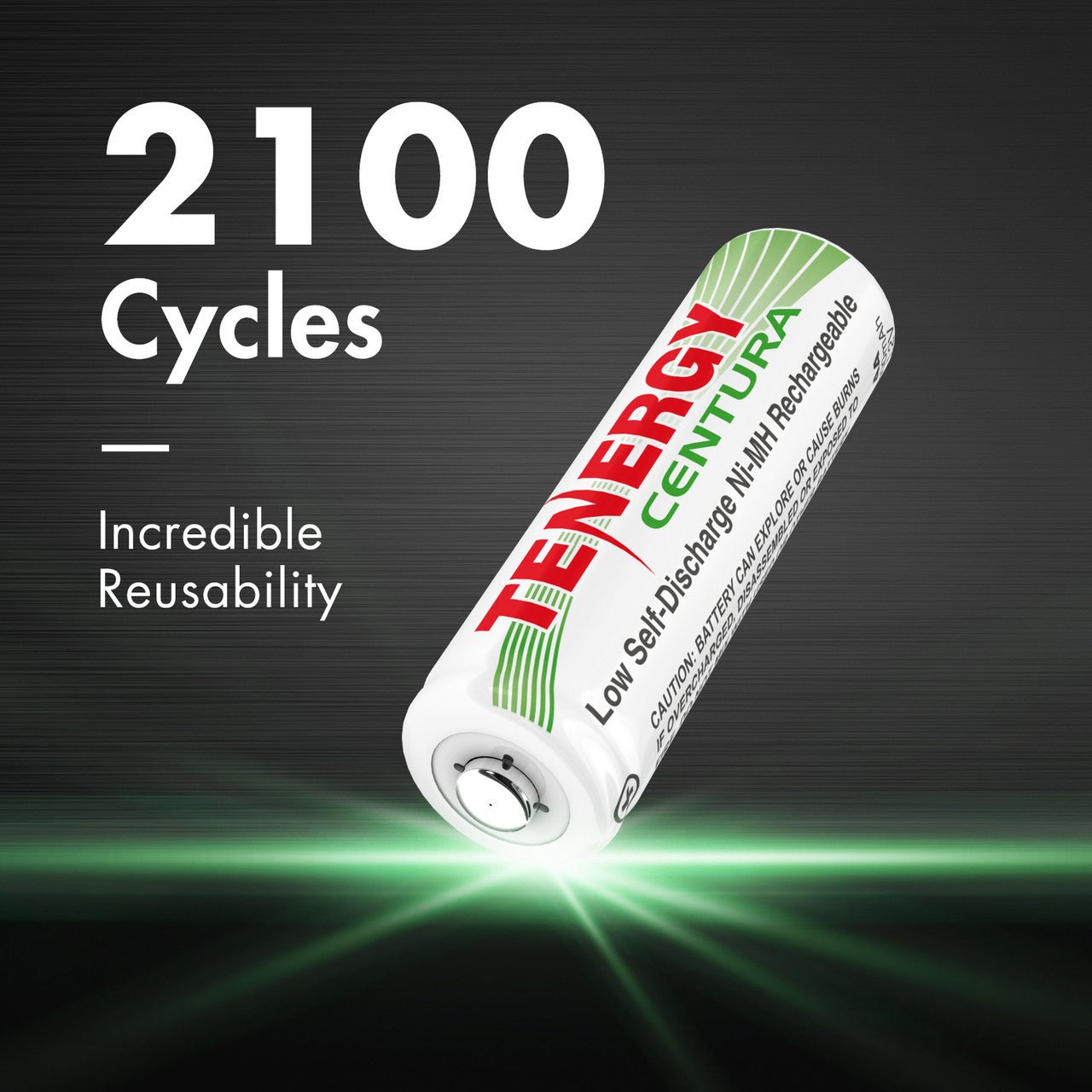 Tenergy AAA Centura NiMH Rechargeable Battery - 4 Pack Fenix Store