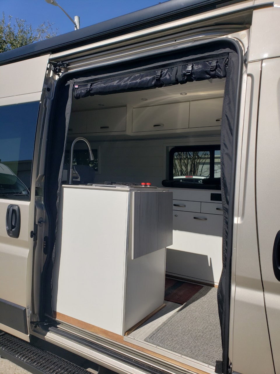 Winnebago Travato Ram Promaster Sliding Door Insect Bug Screen