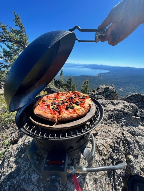 2 Pack Trail Fire Bundle (Pizza Stones and Carry Bags included) Trail Fire