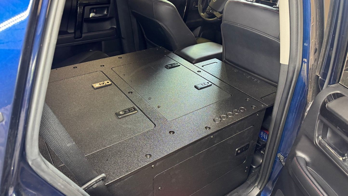 Toyota - 4Runner - 2010-Present - 5th Gen - Standard - Explore Series - Seat Delete Plate System - Second Row - V2 - 10" Module Based