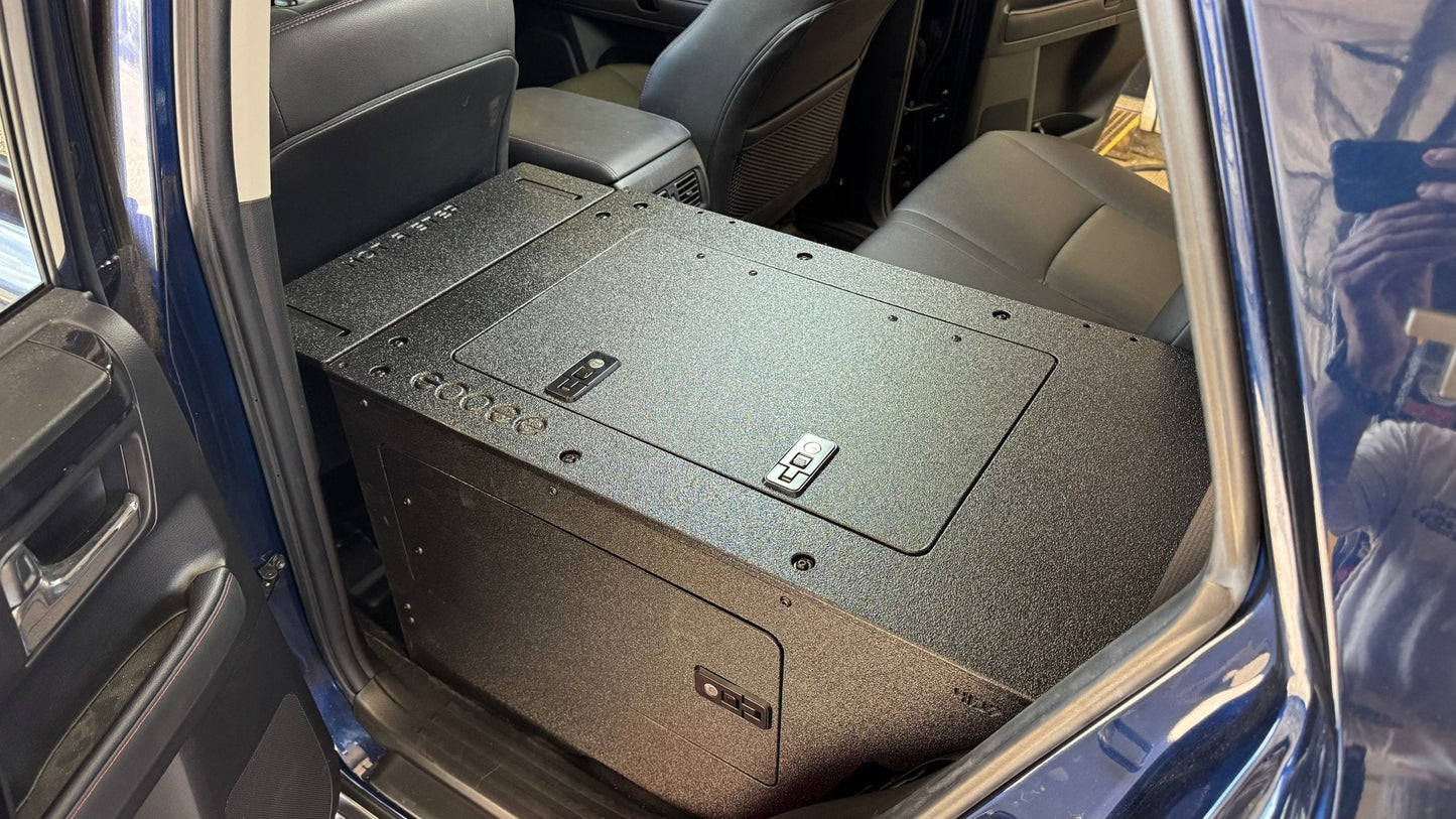 Toyota - 4Runner - 2010-Present - 5th Gen - Standard - Explore Series - Seat Delete Plate System - Second Row - V2 - 10" Module Based