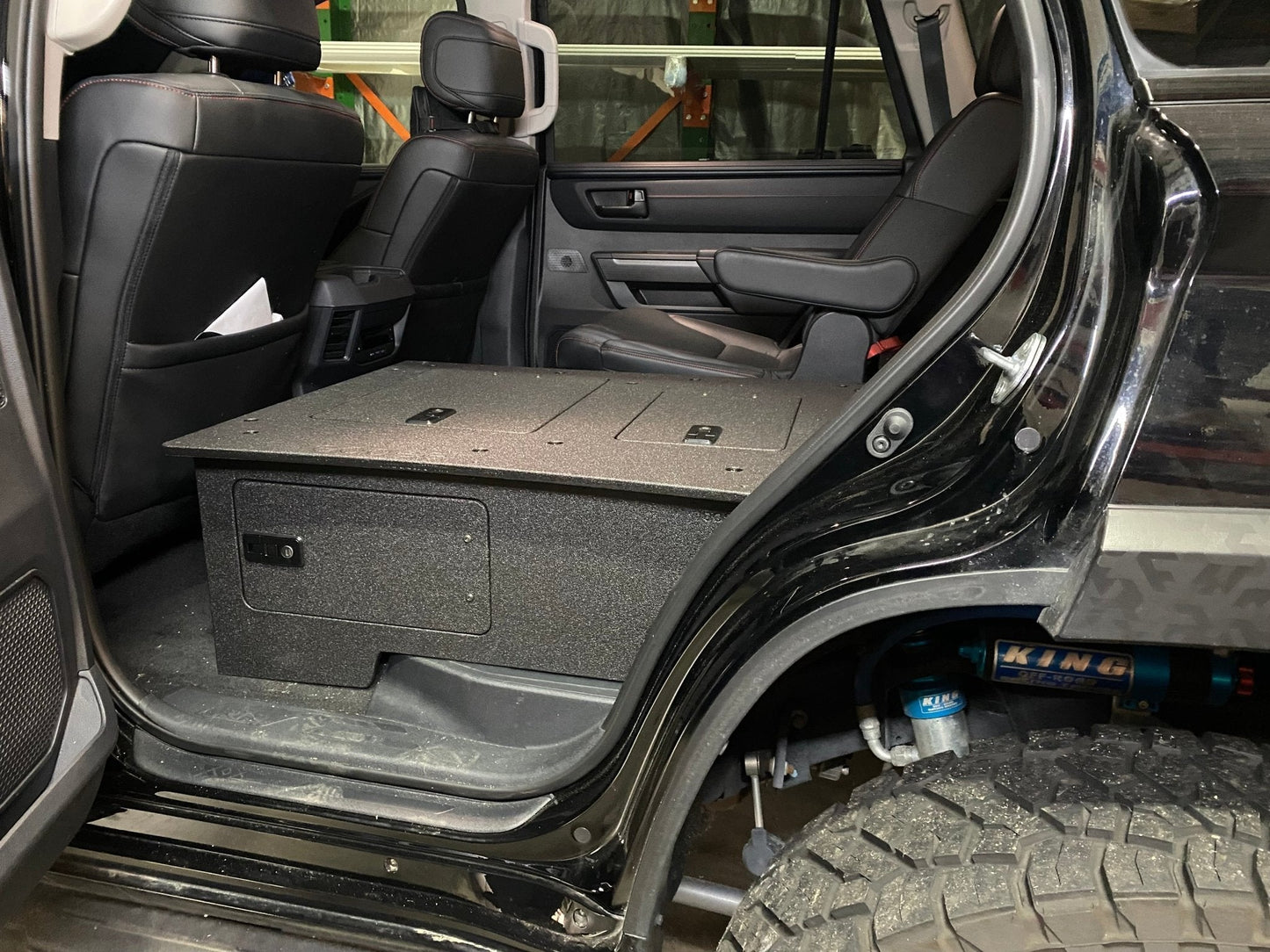 Toyota - Sequoia - 2023-Present - 3rd Gen - Explore Series - Seat Delete Plate System - Stealth Sleep Package Goose Gear