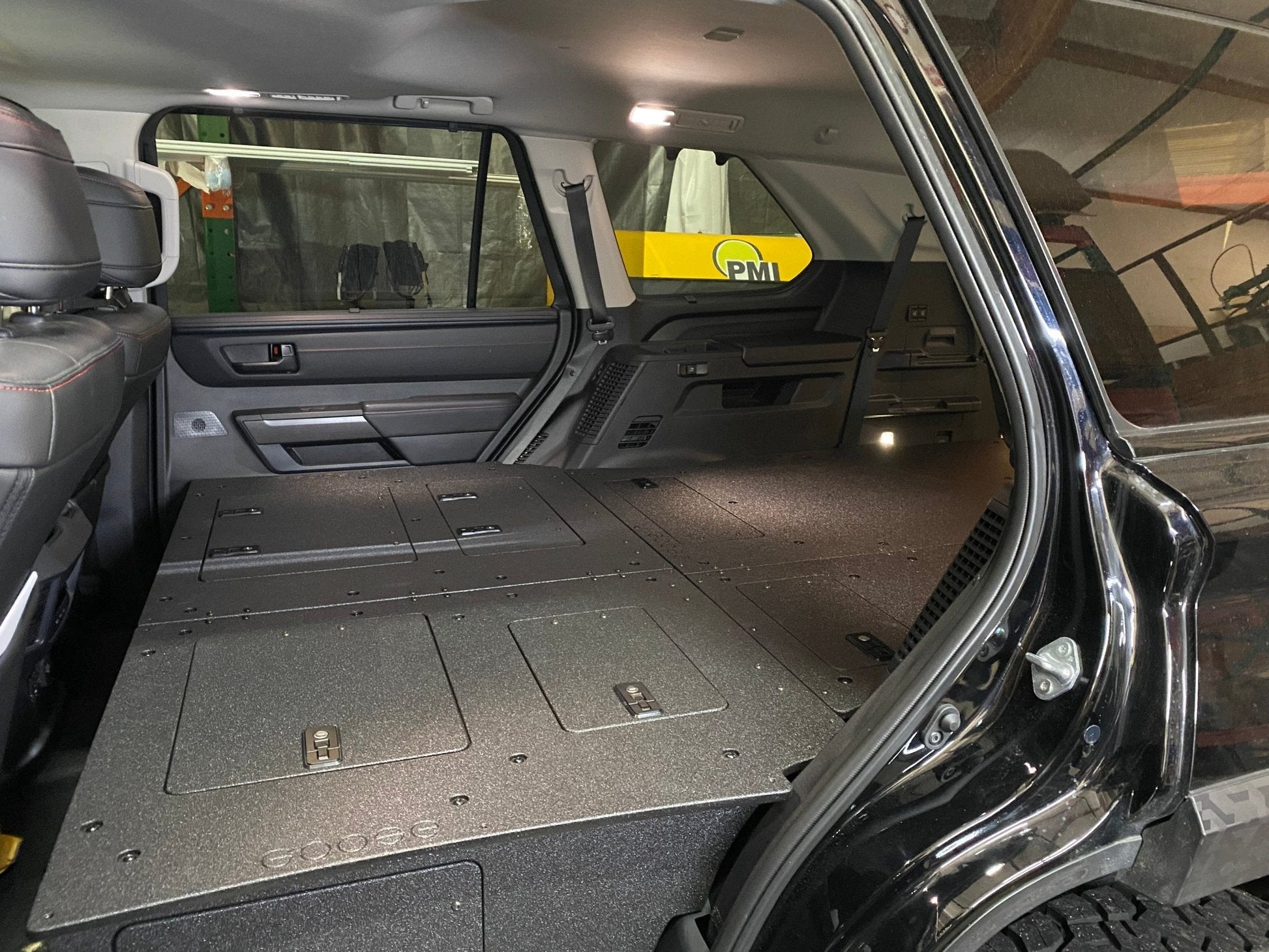 Toyota - Sequoia - 2023-Present - 3rd Gen - Explore Series - Seat Delete Plate System - Stealth Sleep Package Goose Gear