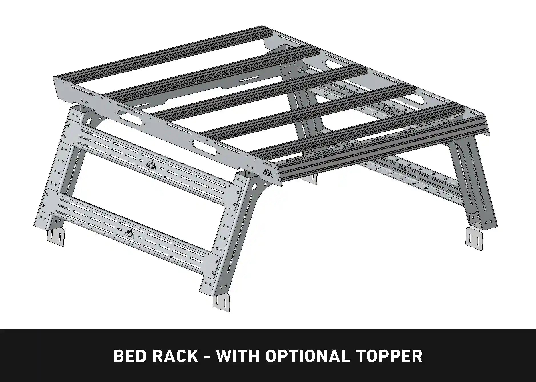 Toyota Tacoma Bed Rack - DRIFTR Topper (Add-on) Backwoods Adventure Mods
