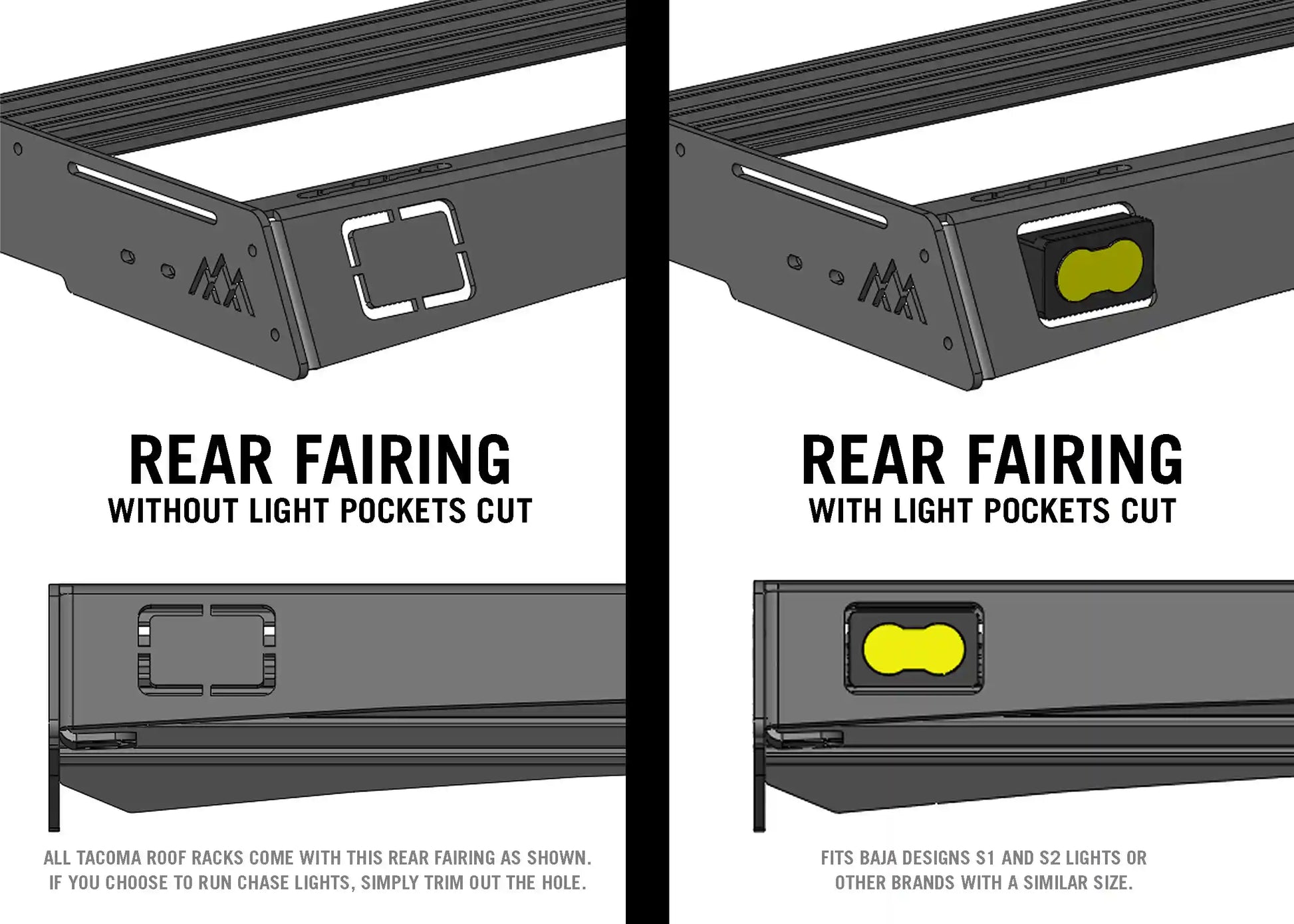 DRIFTR Toyota Tacoma Roof Rack (2024-2026) Backwoods Adventure Mods