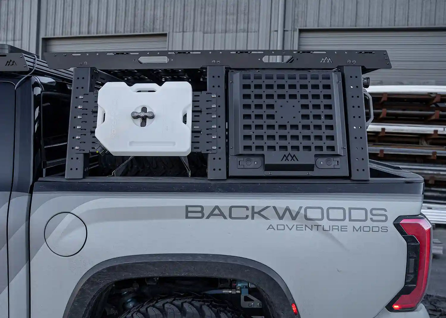 Overland Bed Rack Storage Box - Toyota Tundra Backwoods Adventure Mods
