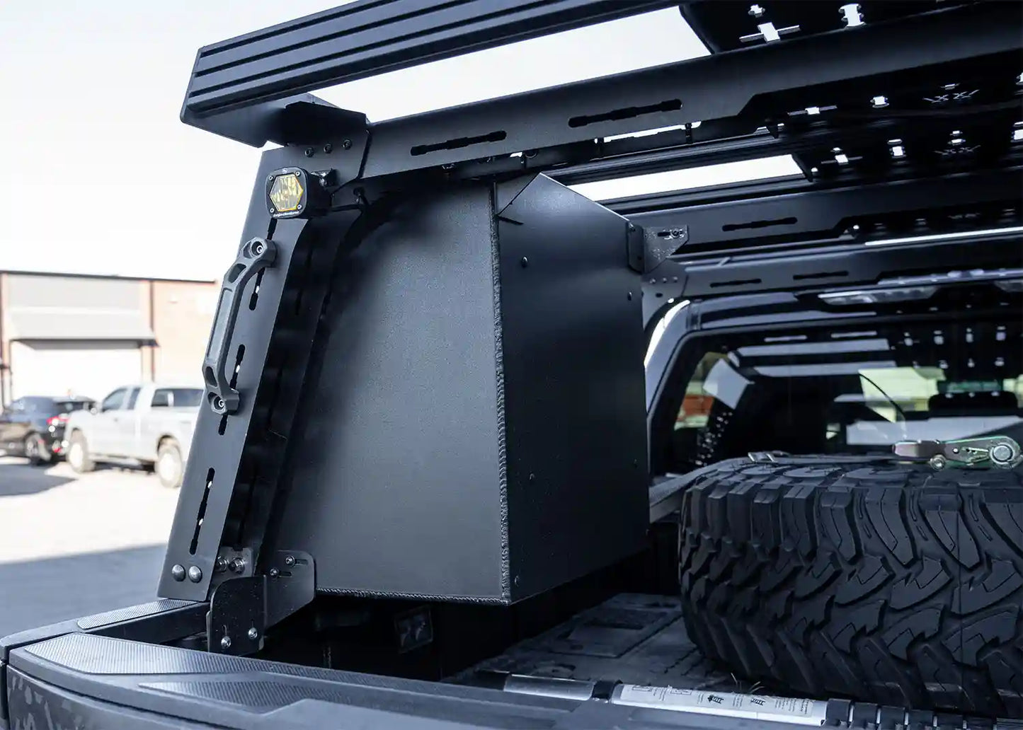 Overland Bed Rack Storage Box - Toyota Tundra Backwoods Adventure Mods