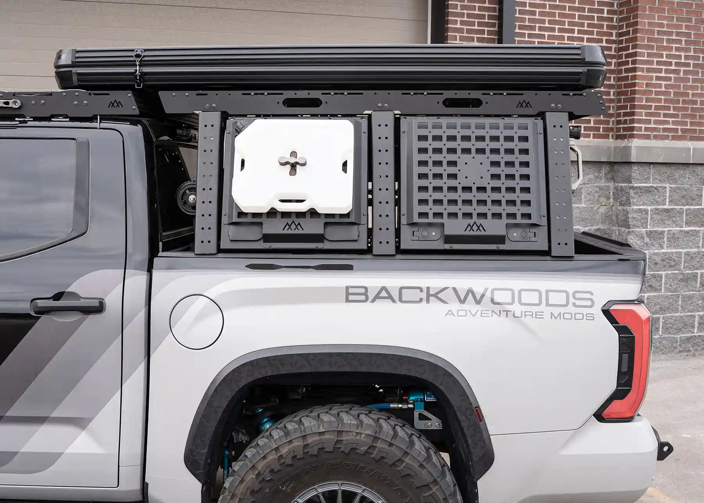 Overland Bed Rack Storage Box - Toyota Tundra Backwoods Adventure Mods