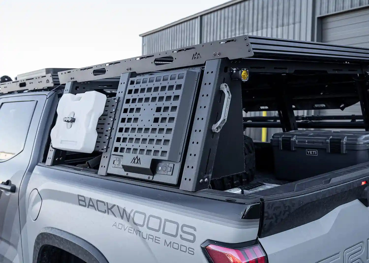 Overland Bed Rack Storage Box - Toyota Tundra Backwoods Adventure Mods