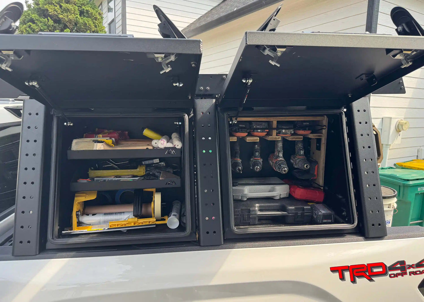 Overland Bed Rack Storage Box - Toyota Tundra Backwoods Adventure Mods