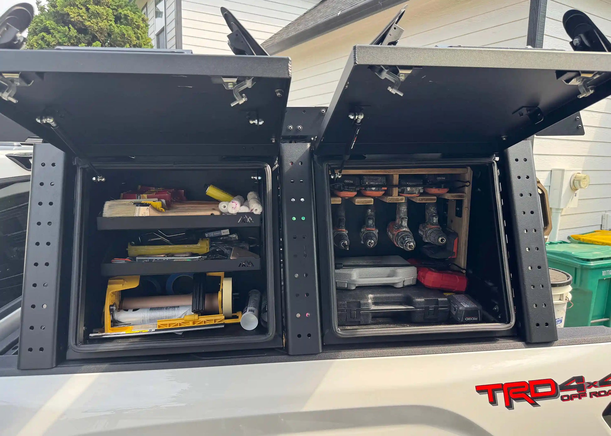 Overland Bed Rack Storage Box - Toyota Tundra Backwoods Adventure Mods