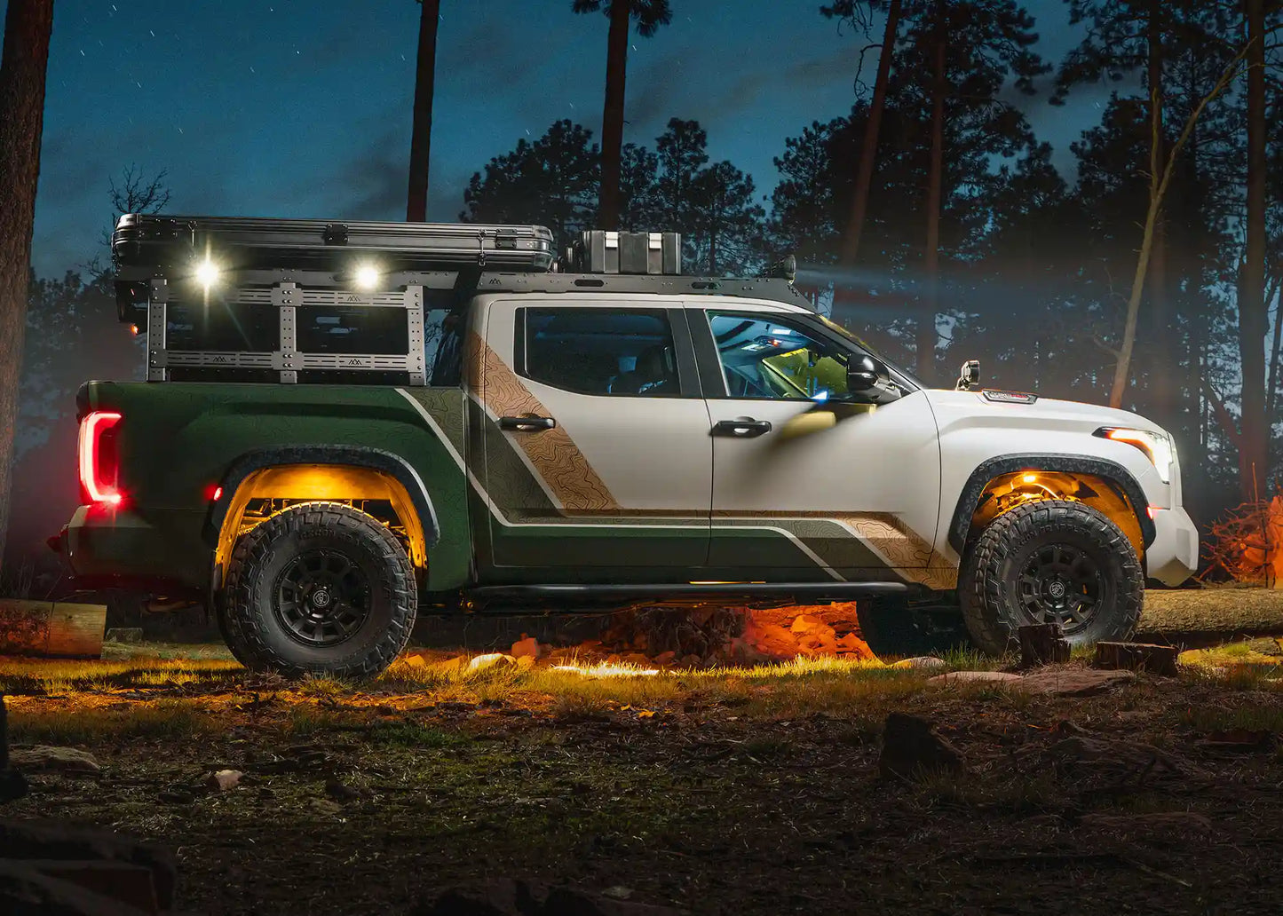 Toyota Tundra Bed Rack - Full Height Backwoods Adventure Mods