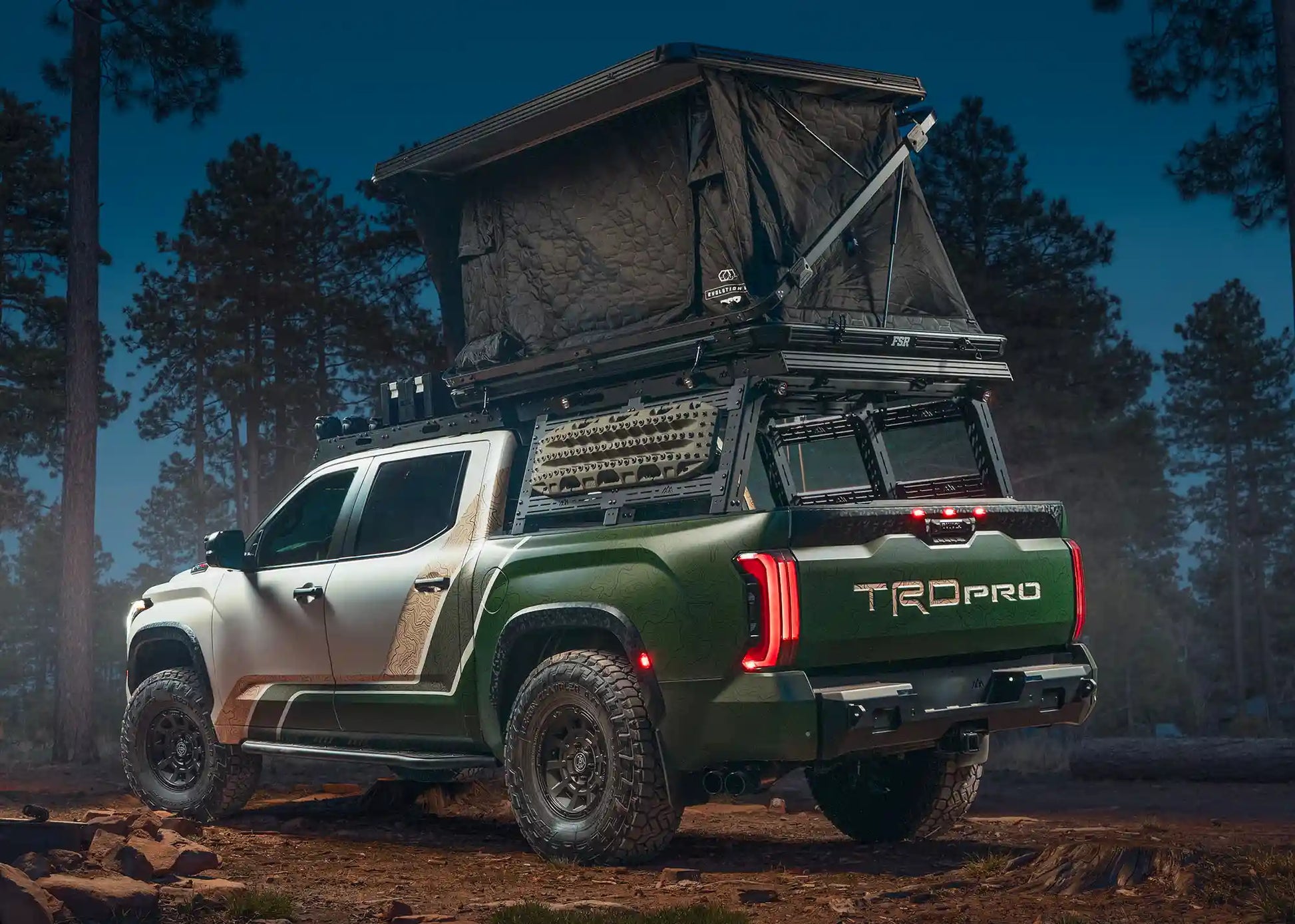 Toyota Tundra Bed Rack - Full Height Backwoods Adventure Mods
