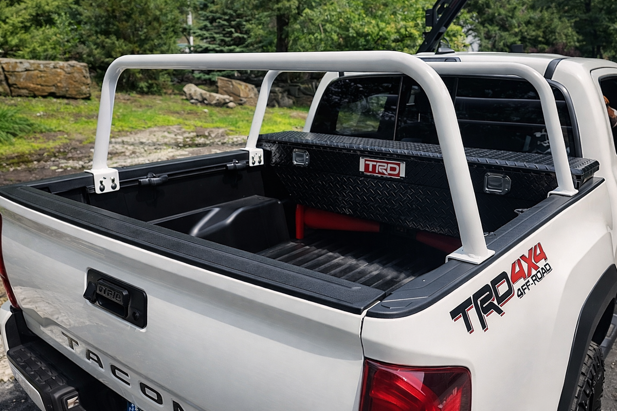 2005-2023 Toyota Tacoma Bed Bars HMOR Heavy Metal Off-Road