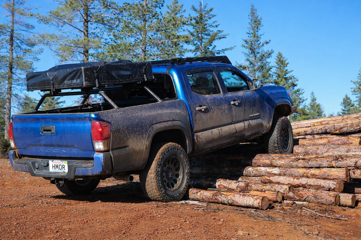 2005-2023 Toyota Tacoma Bed Bars HMOR Heavy Metal Off-Road