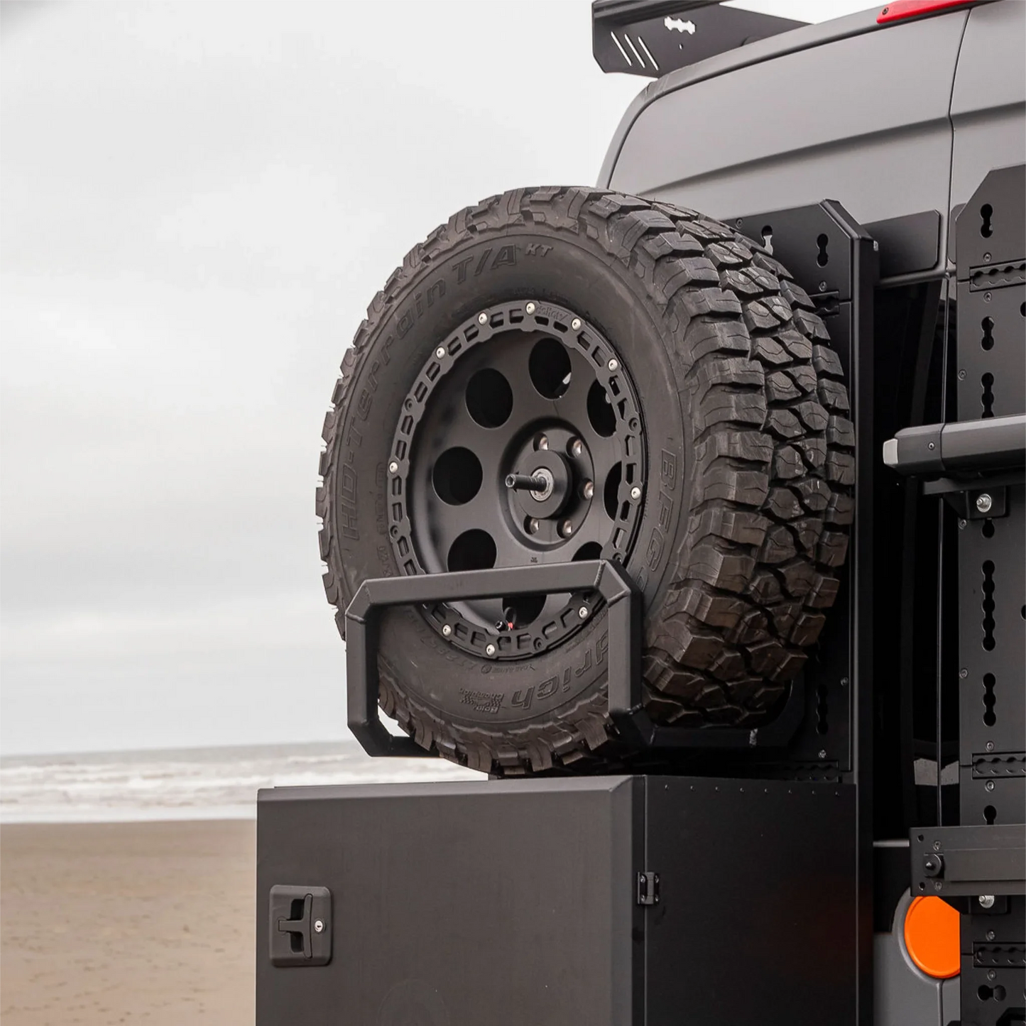 Spare Wheel Carrier for Rear Cargo Carrier  – XBULL